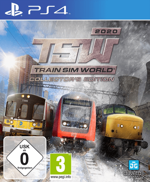 Train Sim World 2020 box art for Playstation 4